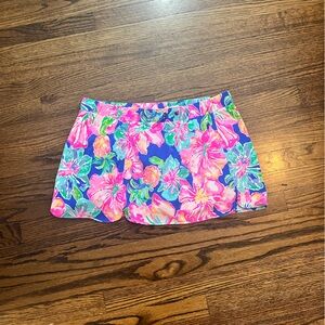 Lilly Pulitzer Vibrant Floral Skorts
